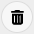 Trash bin icon